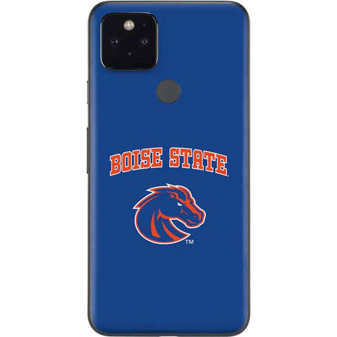 Boise State University Collegiate Text Google Pixel 5 Skin